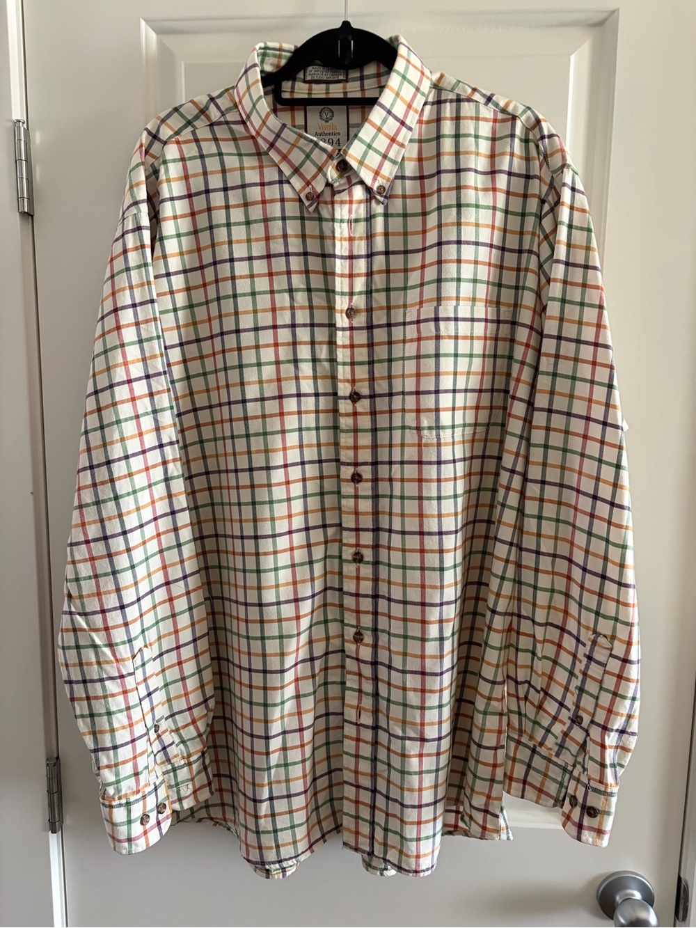 Viyella Mens Cashmere and Cotton Button Down